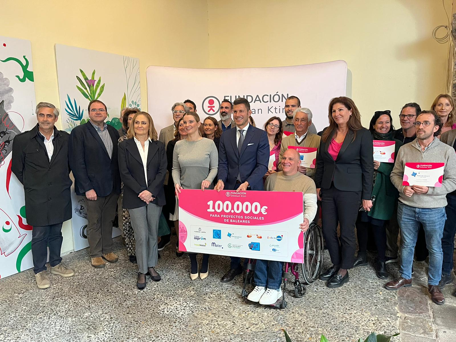 La Fundación Othman Ktiri entrega ayudas a 11 proyectos sociales de las islas La Fundación Othman Ktiri entrega ayudas a 11 proyectos sociales de las islas