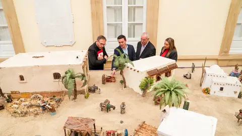 Ya se puede visitar el Belén Provincial en la Diputación de Almería Ya se puede visitar el Belén Provincial en la Diputación de Almería