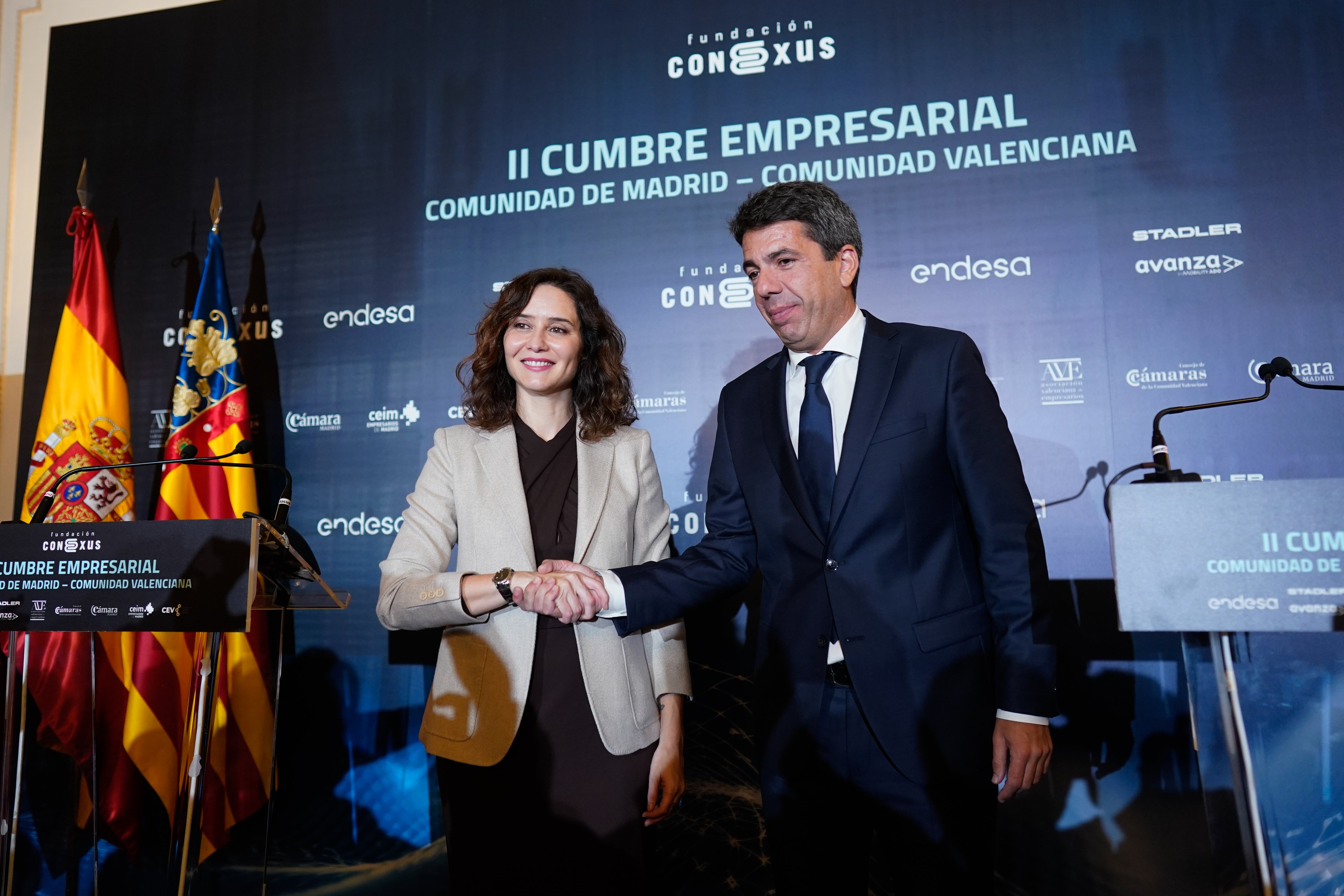 Ayuso y Mazón: "Hoy es un mal día para España" Ayuso y Mazón: "Hoy es un mal día para España"