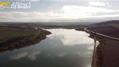 Imagen aérea pantano Puerto Vallehermoso