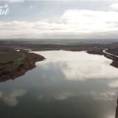 Imagen aérea pantano Puerto Vallehermoso