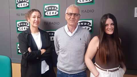 Diamar Mira, Javier Puebla y Tamara Ma&ntilde;as
