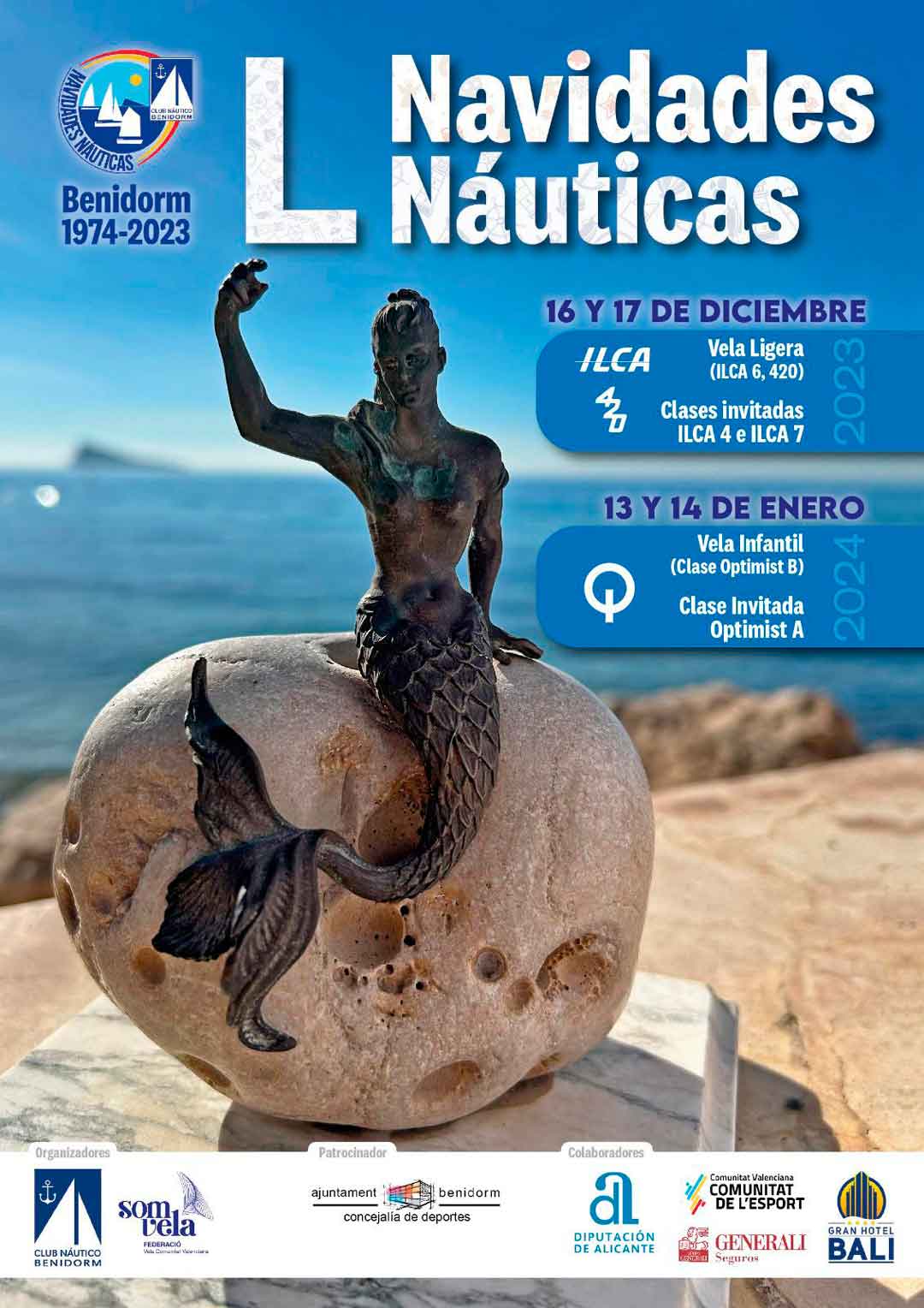 Arrancan las primeras regatas de las Navidades Náuticas en Benidorm Arrancan las primeras regatas de las Navidades Náuticas en Benidorm