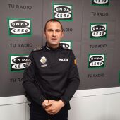 El intendente jefe de la Policía Local de Teruel, Pedro González, en Onda Cero Teruel.