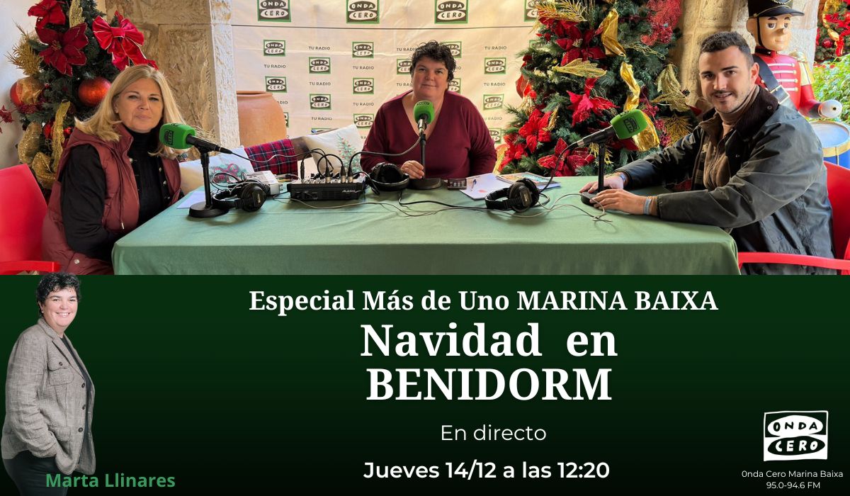 Más de uno Marina Baixa. Especial Navidad en Benidorm (14/12/2023) Más de uno Marina Baixa. Especial Navidad en Benidorm (14/12/2023)