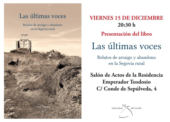 Presentación de ‘Las últimas voces’ Presentación de ‘Las últimas voces’