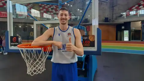 Aleix Font Jugador del Leyma Basquet Coruña