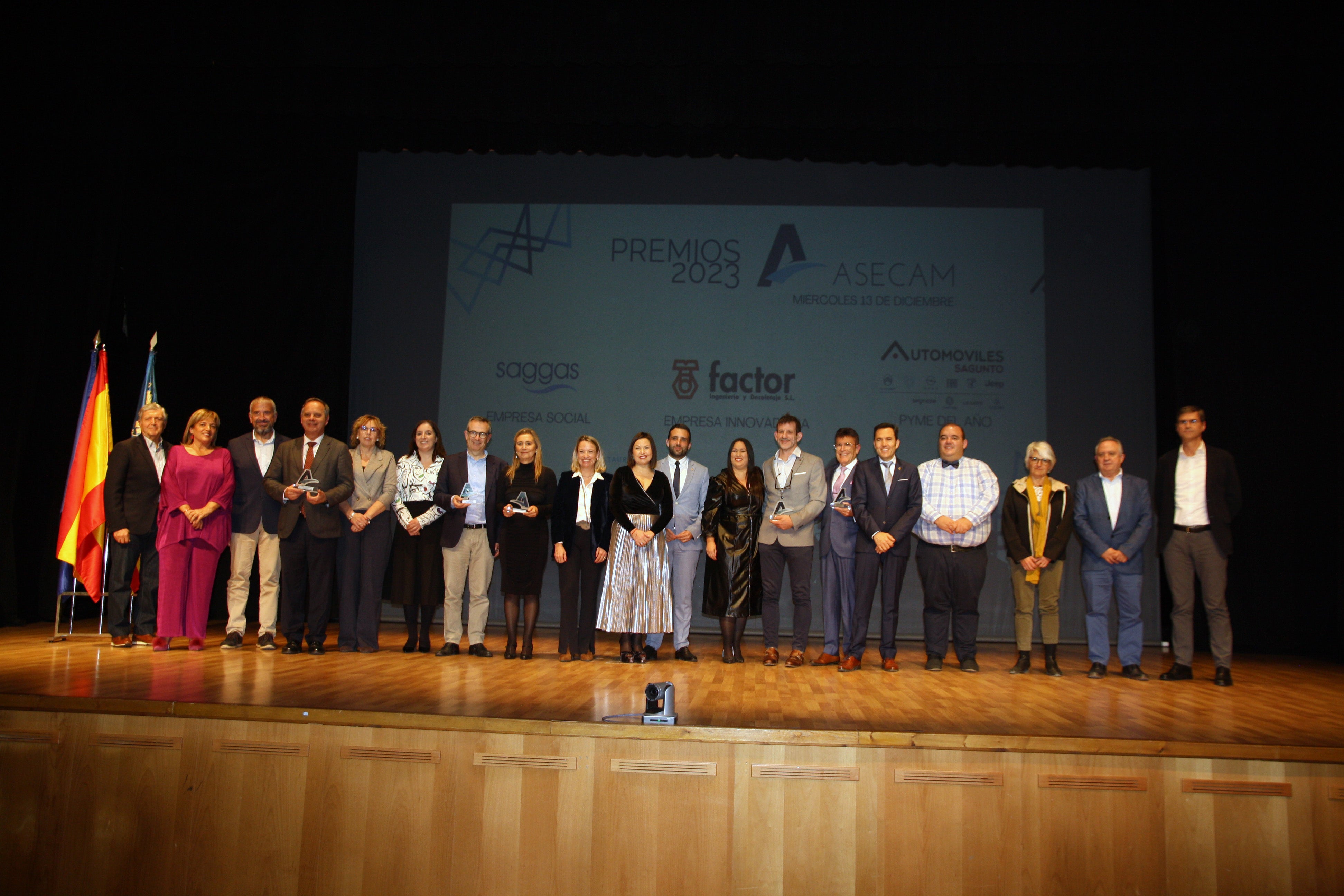 La Asociación Empresarial del Camp de Morvedre entrega sus premios 2023 en Canet d’en Berenguer La Asociación Empresarial del Camp de Morvedre entrega sus premios 2023 en Canet d’en Berenguer