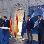 El juramento del presidente de la Autoridad Portuaria de Alicante 