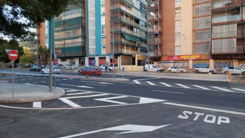 Nuevo sem&aacute;foro peatonal en la Avenida de Denia 