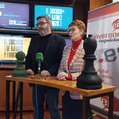 Marcelino Sion y María Jesús Soto en Andbank Marcelino Sion y María Jesús Soto en Andbank