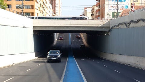 &Uacute;ltima actuaci&oacute;n ejecutada en la l&iacute;nea del TRAM en Benidorm