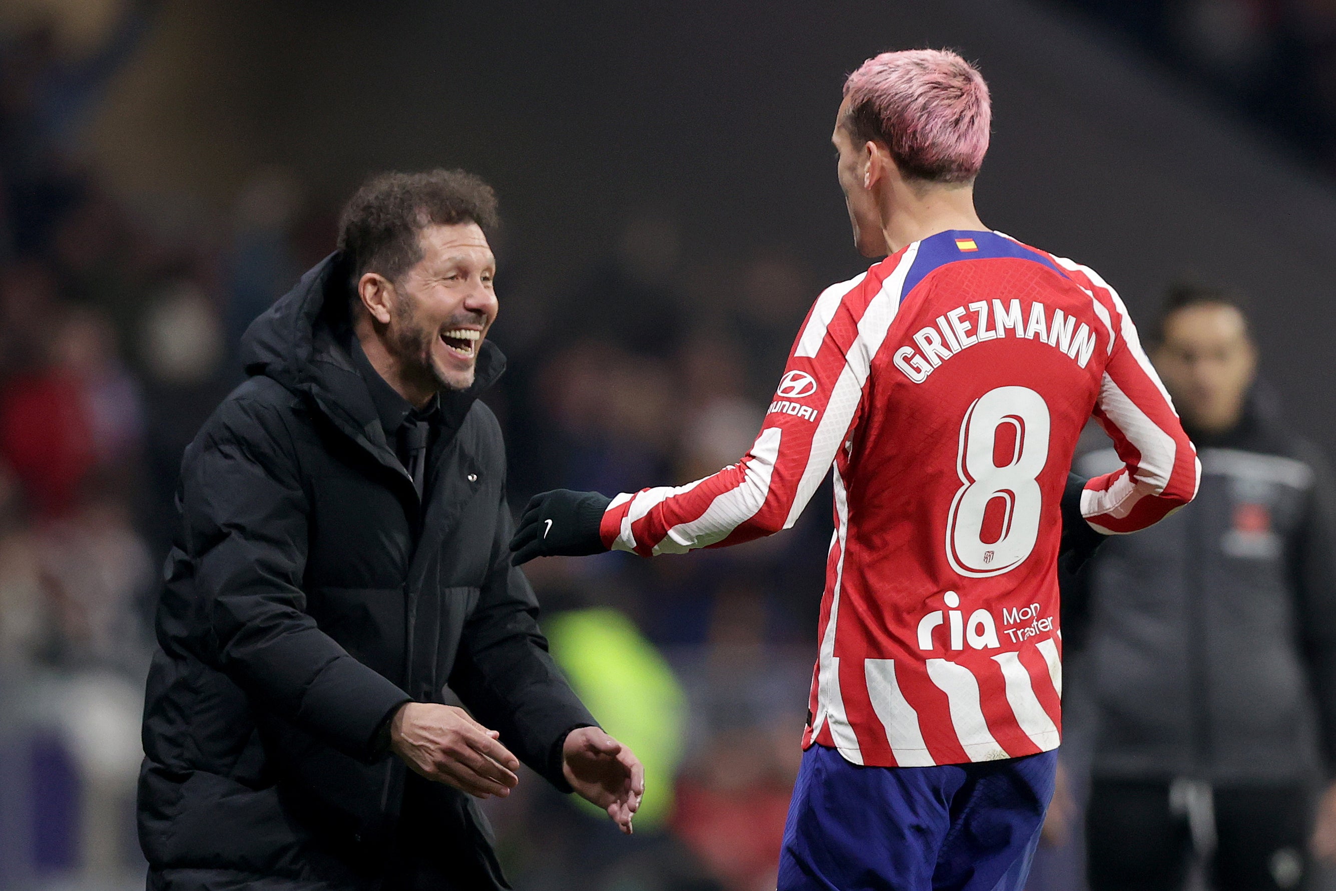 Simeone: "Griezmann es un todoterreno" Simeone: "Griezmann es un todoterreno"