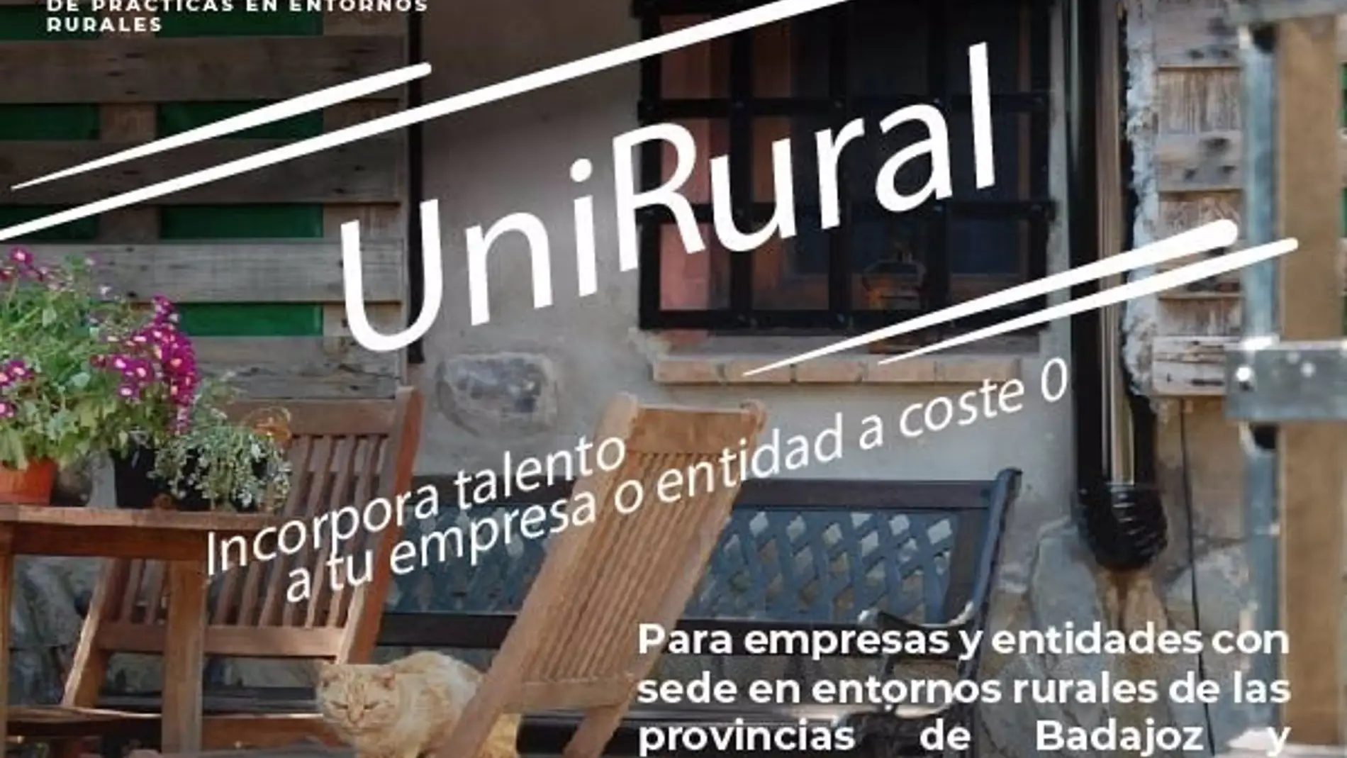 Las diputaciones provinciales y la Universidad de Extremadura impulsan la incorporación de titulados a empresas del medio rural