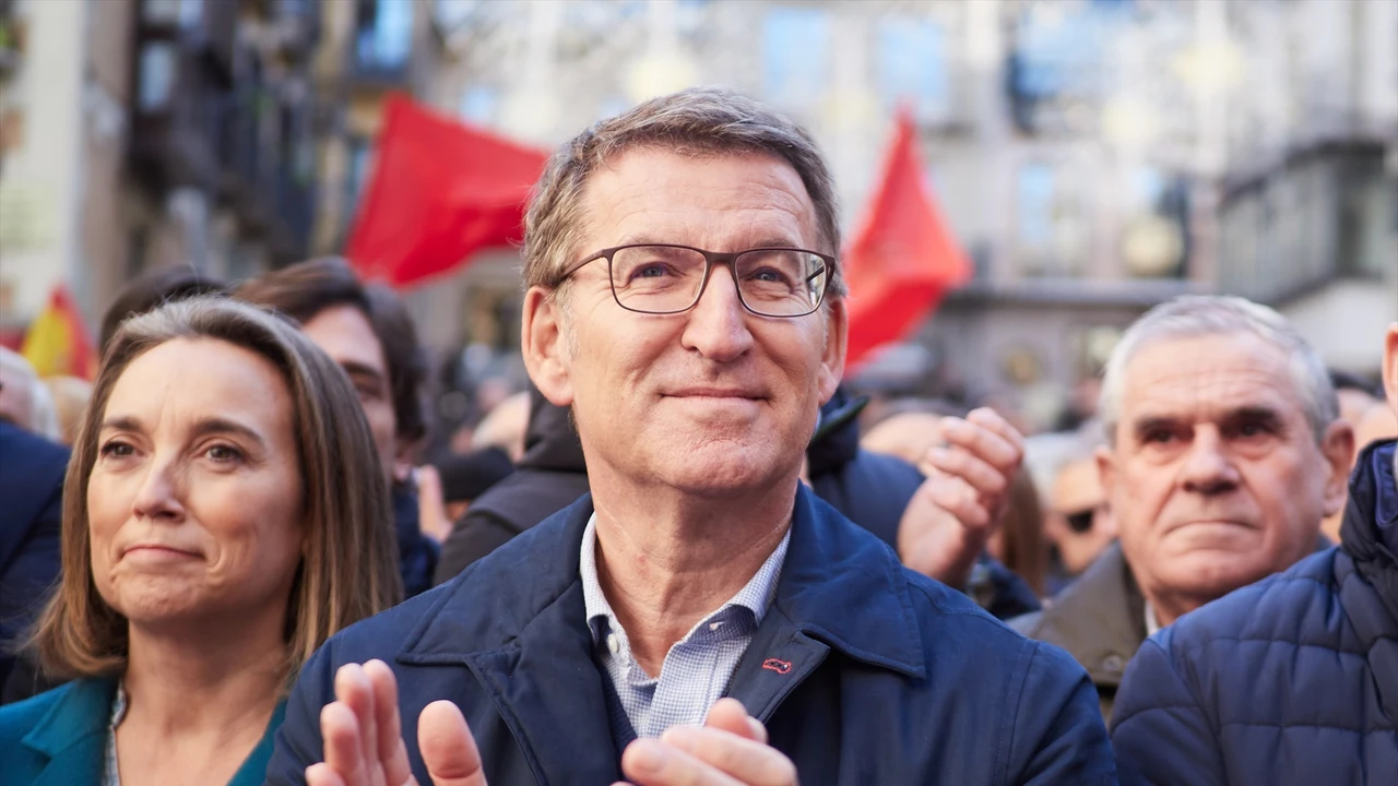 Cuca Gamarra y Alberto Núñez Feijóo
