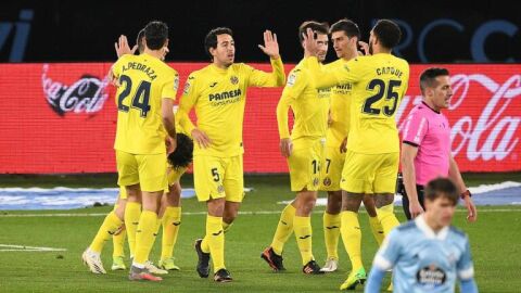 Partido ante el Celta de la pasada temporada