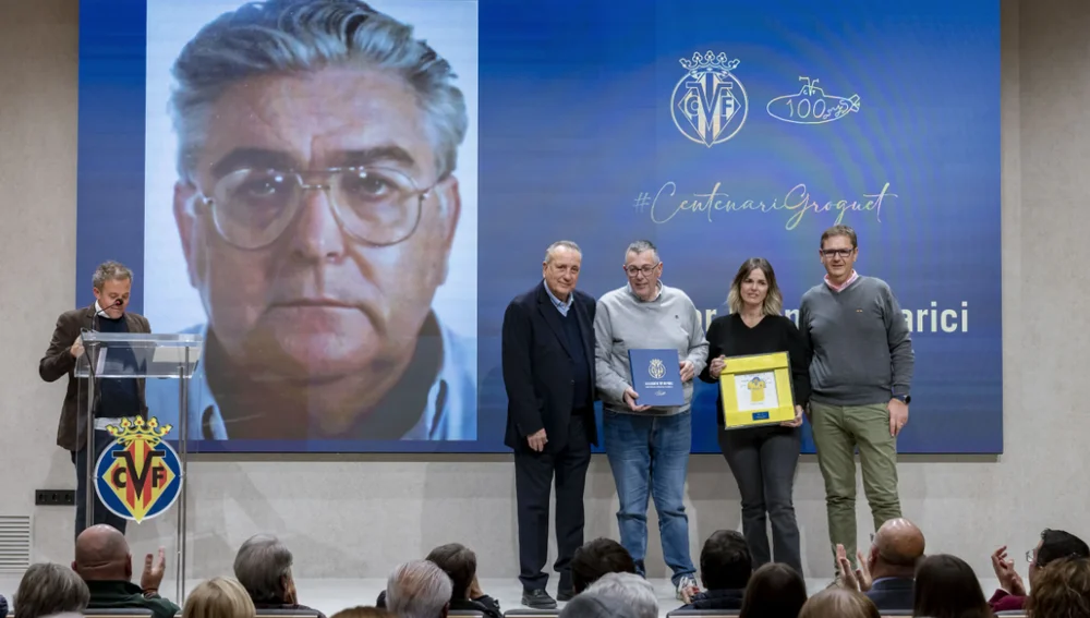 Acto de homenaje a los presidentes del Villarreal CF