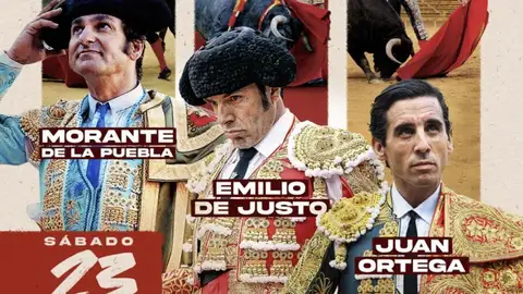 Morante de la Puebla, Emilio de Justo y Juan Ortega, se citan con la Feria de Almendralejo 2024 Morante de la Puebla, Emilio de Justo y Juan Ortega, se citan con la Feria de Almendralejo 2024
