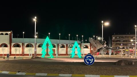 La Plaza de Toros de Alc&aacute;zar en Navidad
