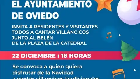 El Ayuntamiento de Oviedo ofrece un concierto de villancicos de Navidad. El Ayuntamiento de Oviedo ofrece un concierto de villancicos de Navidad