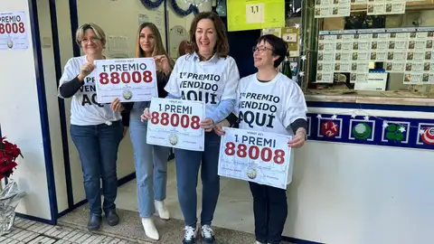 El Gordo cae en Castelló de la Plana El Gordo cae en Castelló de la Plana