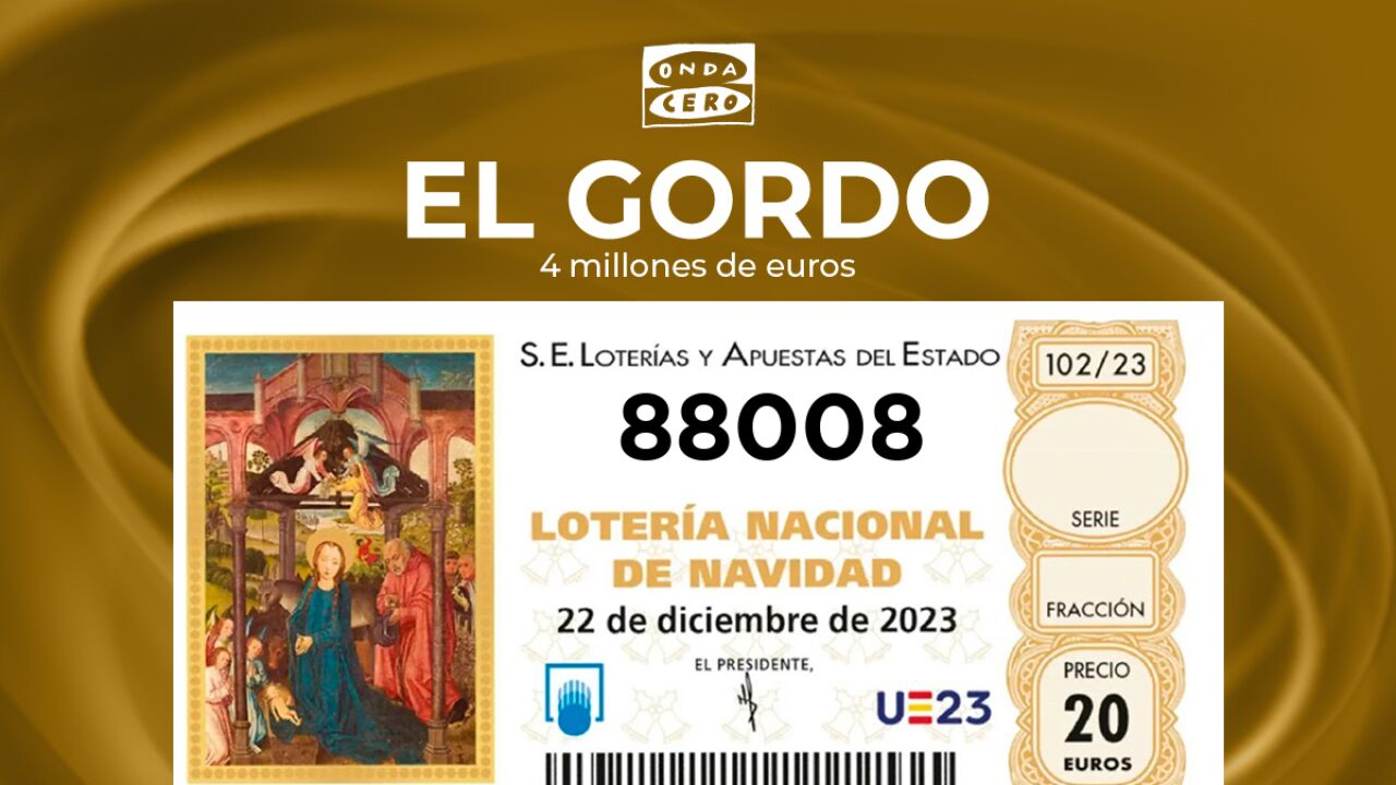 Comprobar El Gordo De La Lotería De Navidad 2023 | Onda Cero Radio