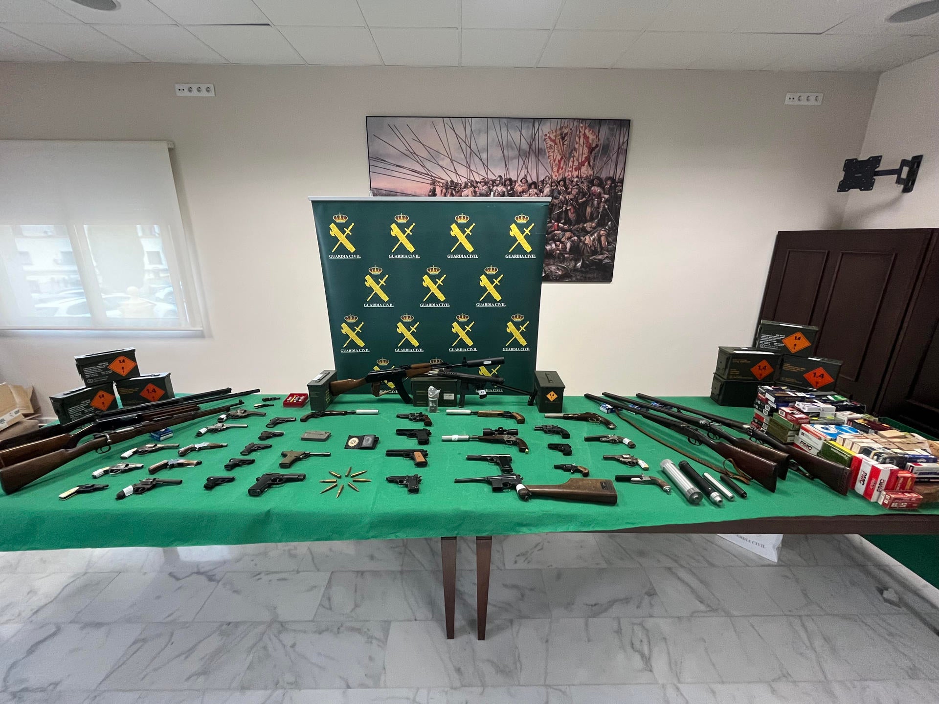 Desarticulan en Jaén una trama dedicada a la fabricación ilegal y al tráfico de armas Desarticulan en Jaén una trama dedicada a la fabricación ilegal y al tráfico de armas