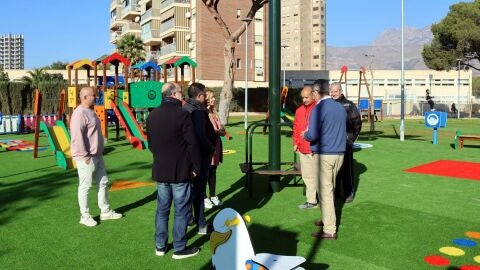Benidorm estrena nuevo parque en la avenida Marina Alta Benidorm estrena nuevo parque en la avenida Marina Alta