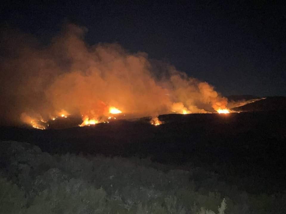 Un incendio forestal en Piornal quemaba 20 hectáreas de robledal y matorral Un incendio forestal en Piornal quemaba 20 hectáreas de robledal y matorral