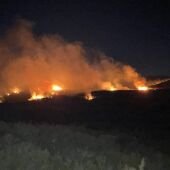 Un incendio forestal en Piornal quemaba 20 hectáreas de robledal y matorral