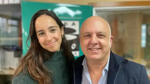 Paula Ojeda y Antonio Lorenzo, de la compañía Zalakadula Paula Ojeda y Antonio Lorenzo, de la compañía Zalakadula