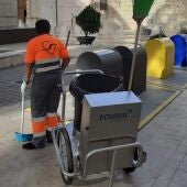 Trabajadora de FOVASA en Alzira