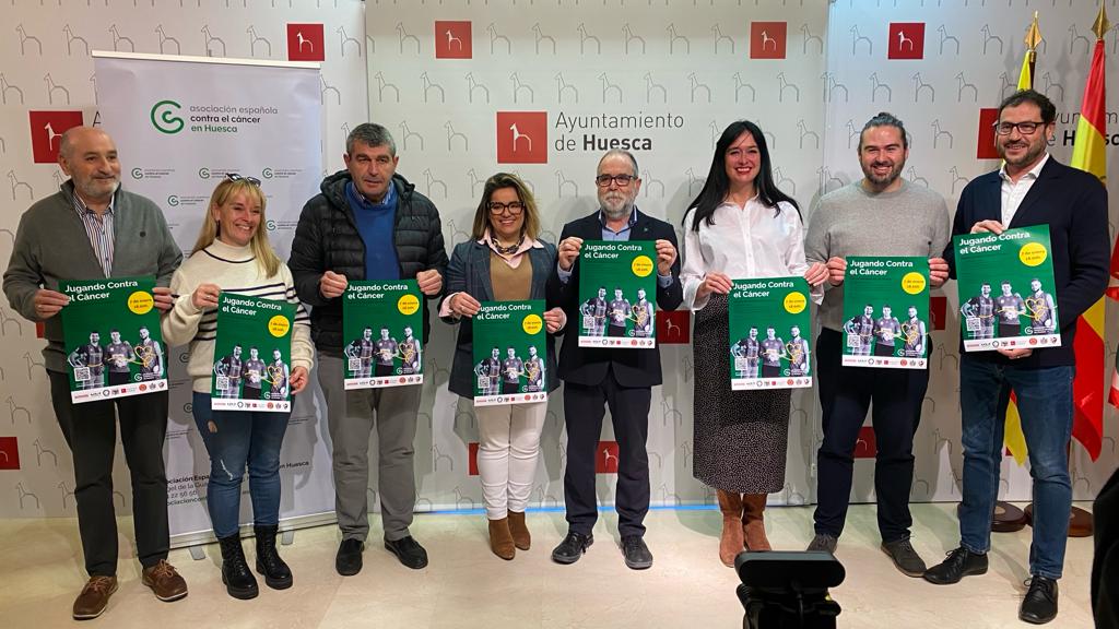 “Jugando contra el cáncer”, solidaridad y deporte para despedir las Navidades en Huesca “Jugando contra el cáncer”, solidaridad y deporte para despedir las Navidades en Huesca