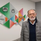 El presidente de AIQBE, José Luis Menéndez, en las instalaciones de Atresmedia Radio. El presidente de AIQBE, José Luis Menéndez, en las instalaciones de Atresmedia Radio.