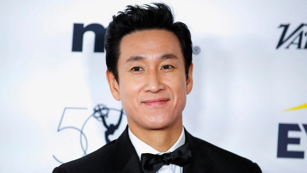 Lee Sun-kyun, en la entrega de los premios Emmy en 2022