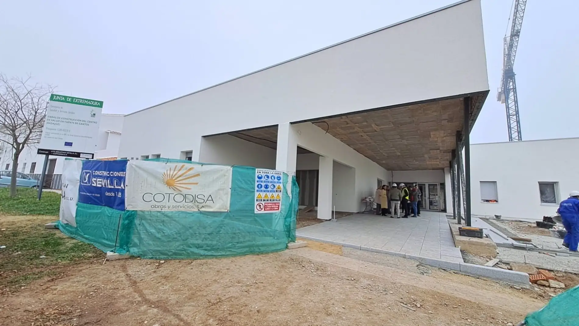 El nuevo Centro de Salud de Fuente de Cantos contará con más de 1.800 metros de superficie y una inversión de 3,3 millones