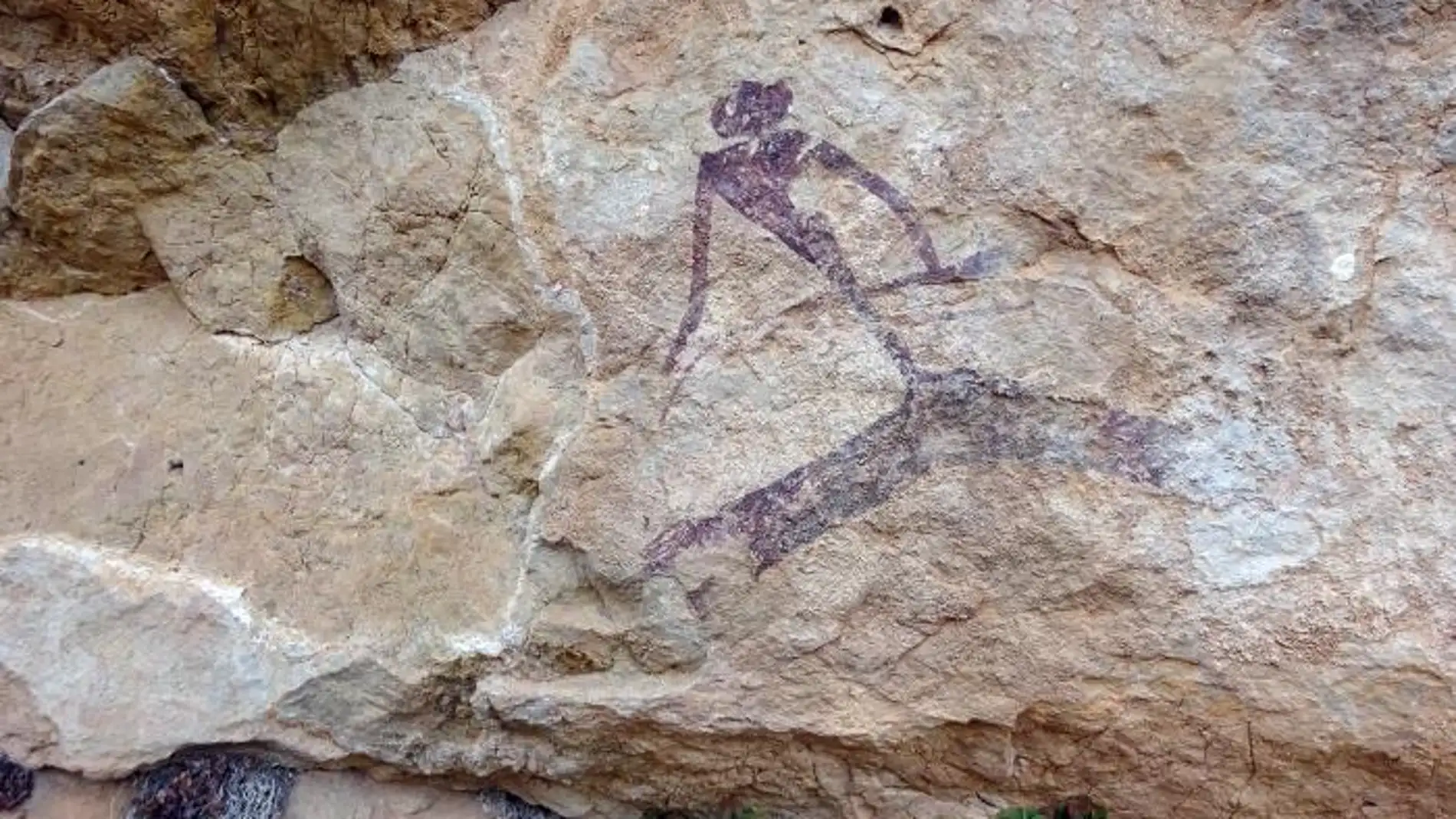 Protegidas las pinturas rupestres aparecidas en la Hoz