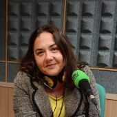 La autora de 'Jorgito y su dragón', Rocío Toscano, en los estudios de Onda Cero.