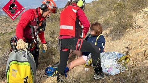 rescate en Serra Gelada