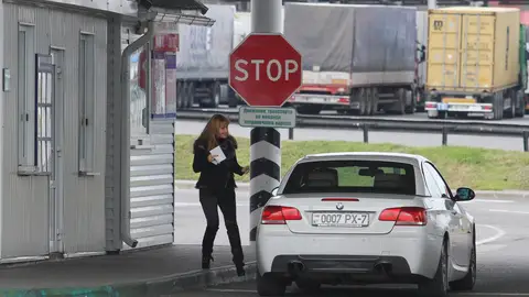 Imagen de una frontera terrestre en Europa La UE aprueba la entrada de Rumanía y Bulgaria en el espacio Schengen