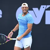 Rafa Nadal en Brisbane Rafa Nadal en Brisbane