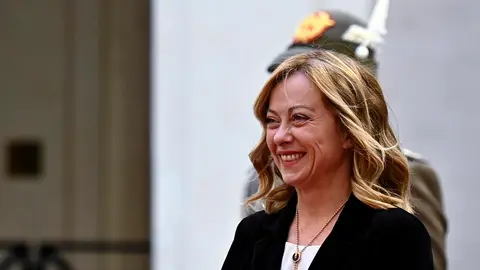 Imagen de Archivo de la primera ministra italiana, la ultraderechista Giorgia Meloni. Imagen de Archivo de la primera ministra italiana, la ultraderechista Giorgia Meloni.