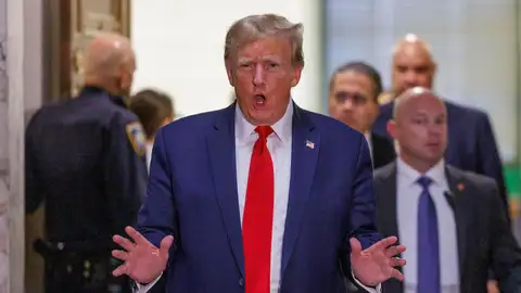 El expresidente de Estados Unidos Donald Trump, en una fotografía de archivo. El expresidente de Estados Unidos Donald Trump, en una fotografía de archivo.