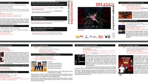 Programaci&oacute;n Cultural de Ciudad Real, enero 2024