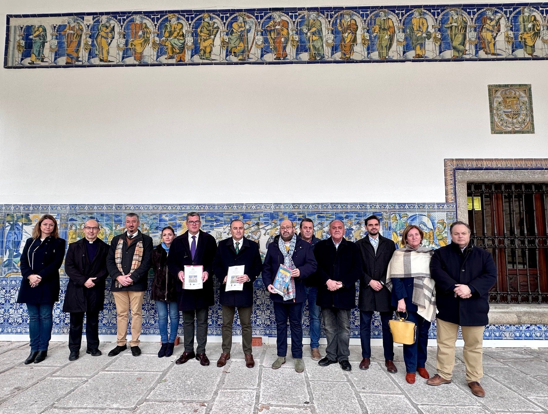 Vuelve a lucir con esplendor la azulejería de la Basílica del Prado Vuelve a lucir con esplendor la azulejería de la Basílica del Prado