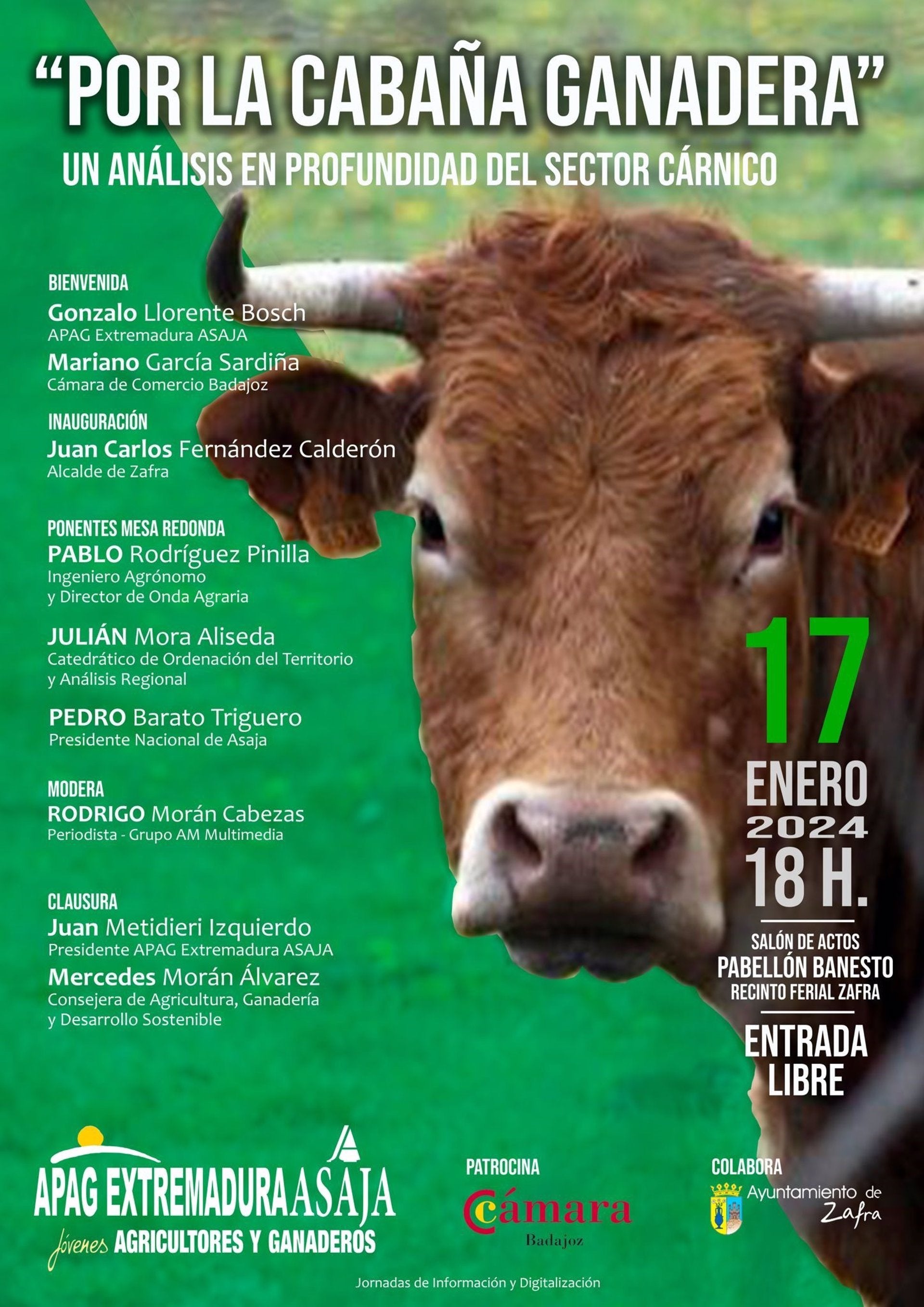 APAG Extremadura ASAJA analizará en una jornada la situación del sector cárnico extremeño el día 17 de enero en Zafra APAG Extremadura ASAJA analizará en una jornada la situación del sector cárnico extremeño el día 17 de enero en Zafra