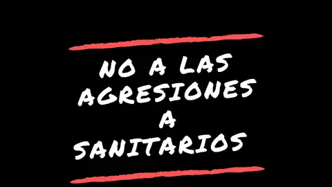 Cartel contra las agresiones al personal sanitario Cartel contra las agresiones al personal sanitario