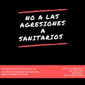 Cartel contra las agresiones al personal sanitario Cartel contra las agresiones al personal sanitario