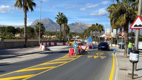 Rotonda en Benidorm