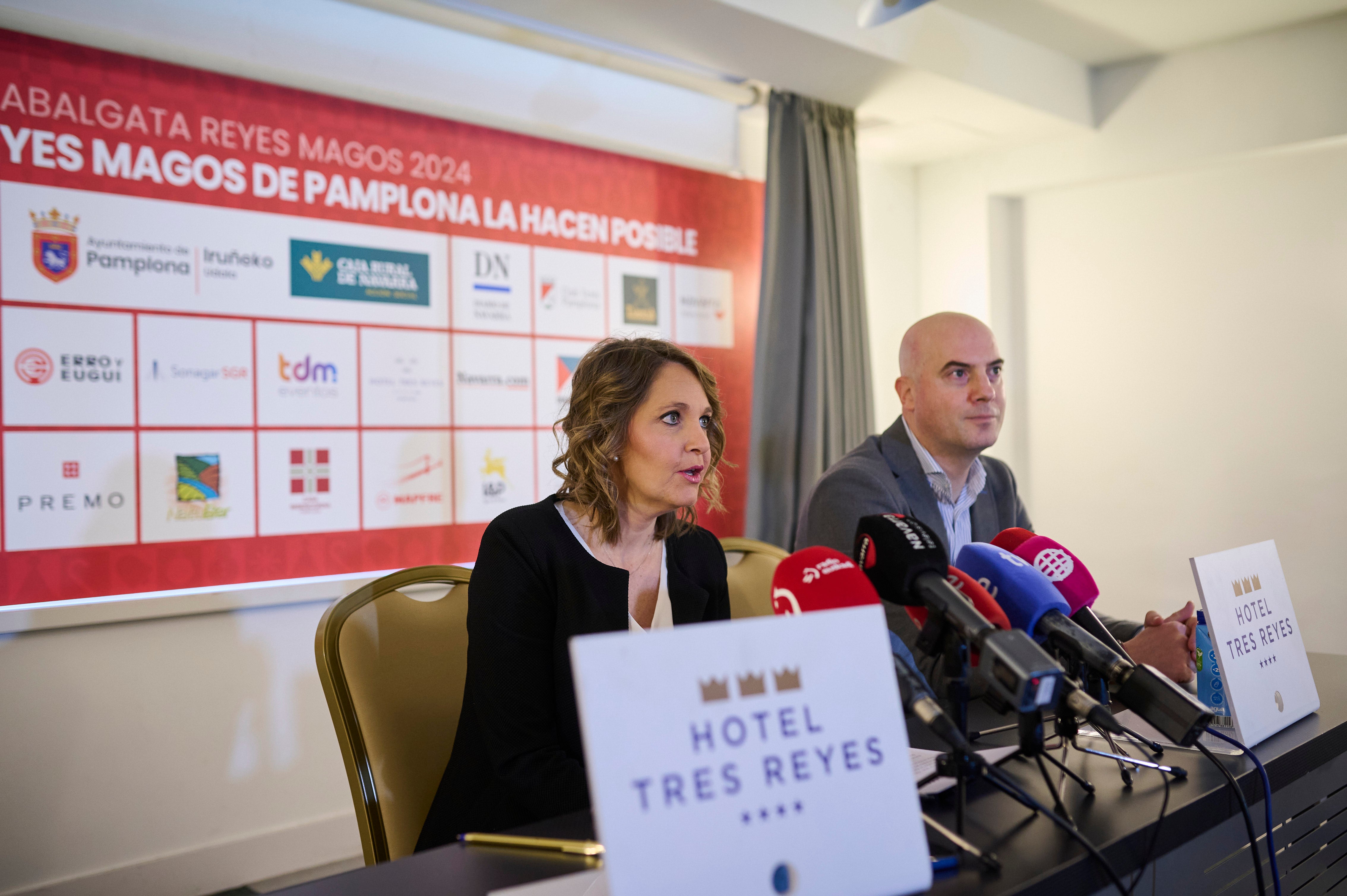 Todo listo para recibir a los Reyes Magos mañana en Pamplona, entrarán a la ciudad por el Puente de la Magdalena a las cuatro de la tarde Todo listo para recibir a los Reyes Magos mañana en Pamplona, entrarán a la ciudad por el Puente de la Magdalena a las cuatro de la tarde